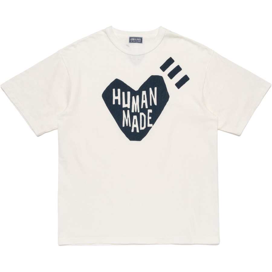 HUMAN MADE NINGENSEI T Shirts Unisex White Crew Neck