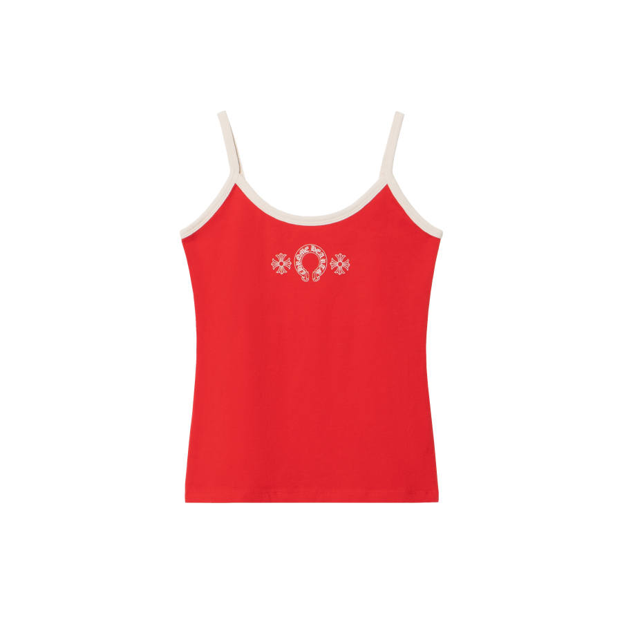 Chrome Hearts Camisoles Women's Red Moderate Other