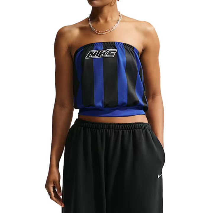 Nike Nike Sportswear Strapless Tops Women's Old Royal/Black/White