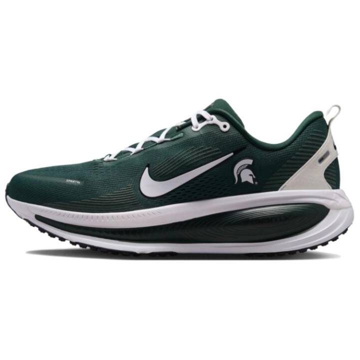 Nike NCAA X Nike Vomero 18 Running Shoes Unisex Professional Green/Black White