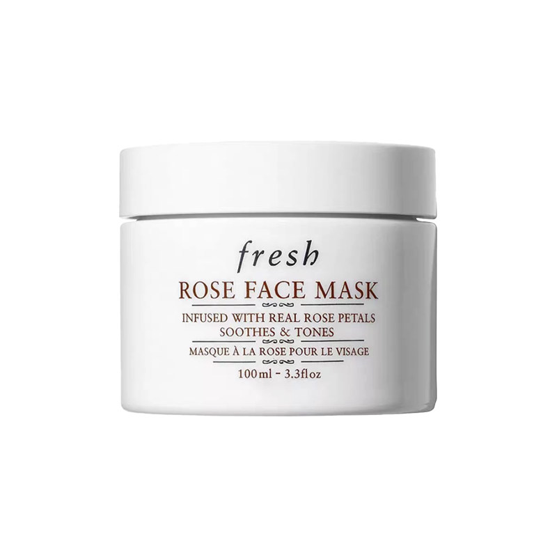 Fresh Rosa Rugosa Extract Facial Masks Soothing Brightening Moisturizing And Nourishing Dry Skin Combination Skin