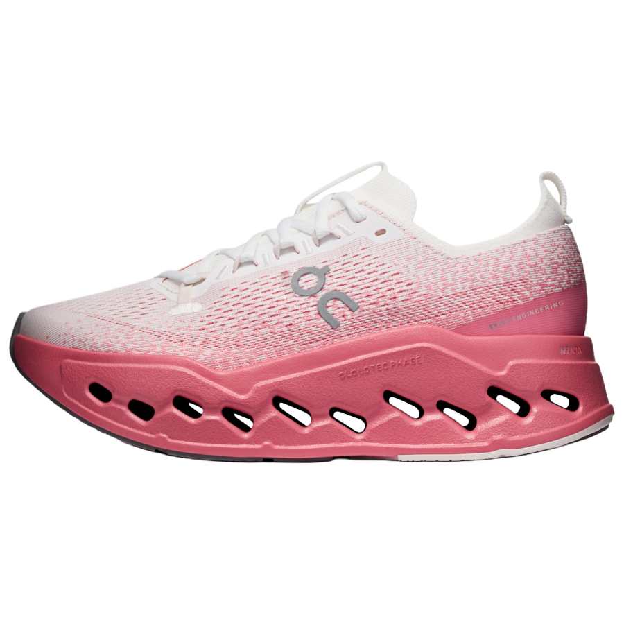 On Cloudsurfer Max Running Shoes Women's Pink White
