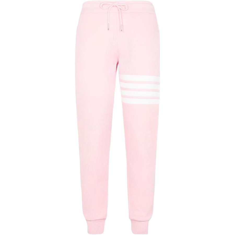 THOM BROWNE THOM BROWNE Medium Waffle 4 Bar Sweatpants
