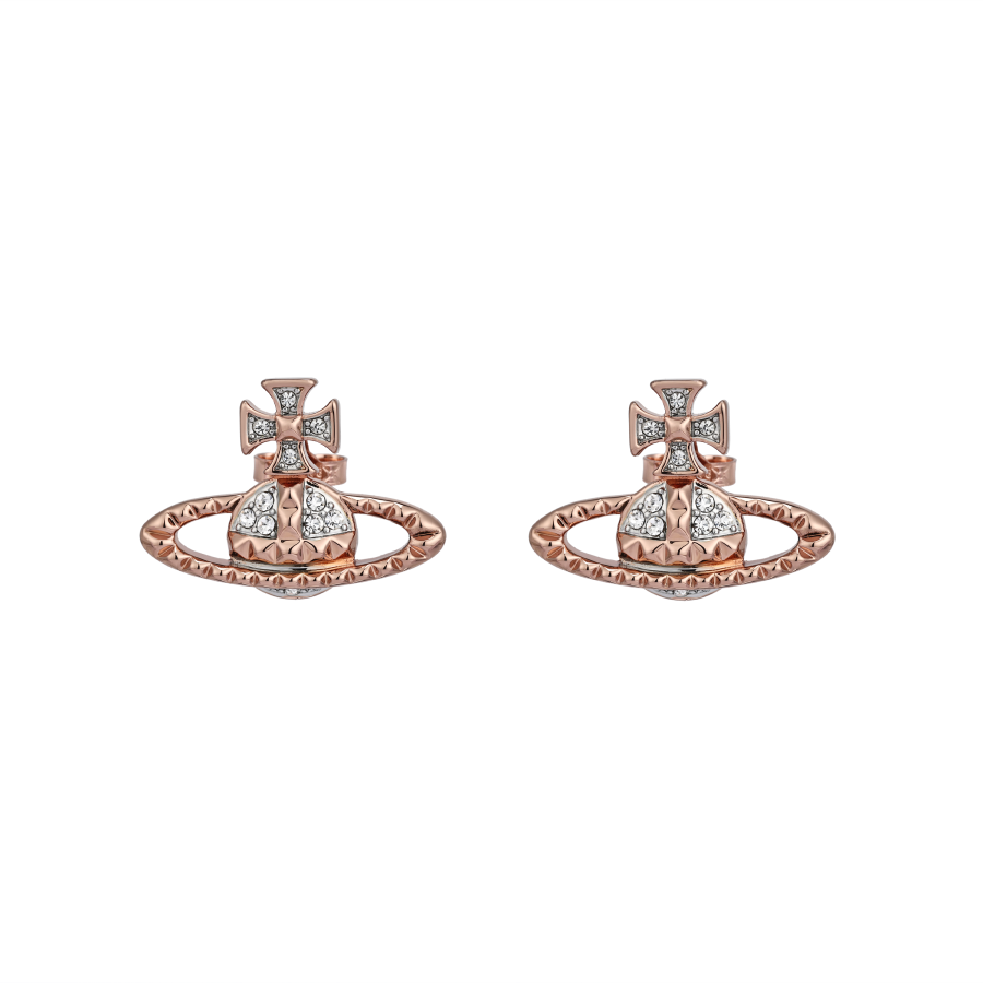 Vivienne Westwood Brass Stud Earrings Women's