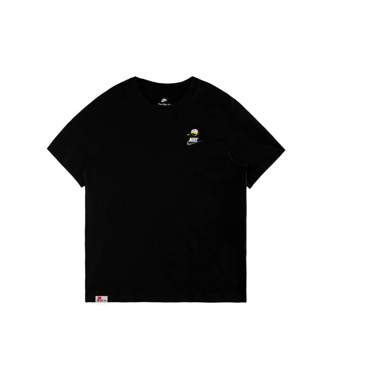 Nike Nike Sportswear T Shirts Men's Black/White/Dark Gray Crew Neck Moderate