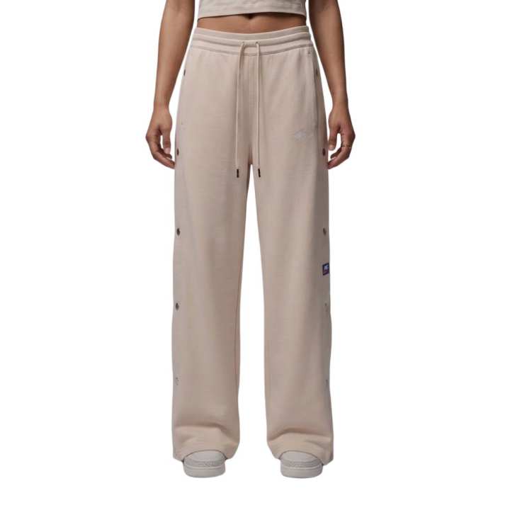 Jordan Jordan Flight Fleece Casual Pants Women's Pearl White/Sail White Moderate