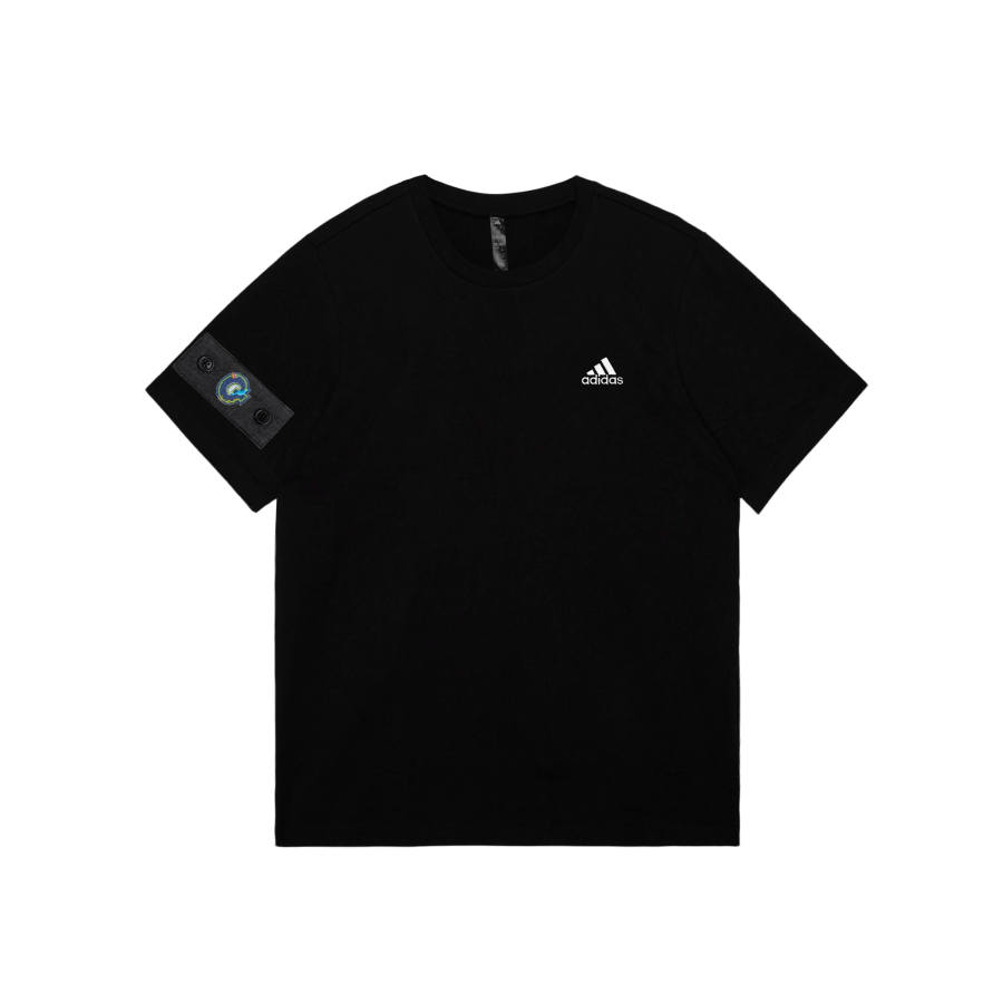 Adidas Adidas MUST HAVES T Shirts Unisex Black Crew Neck Moderate