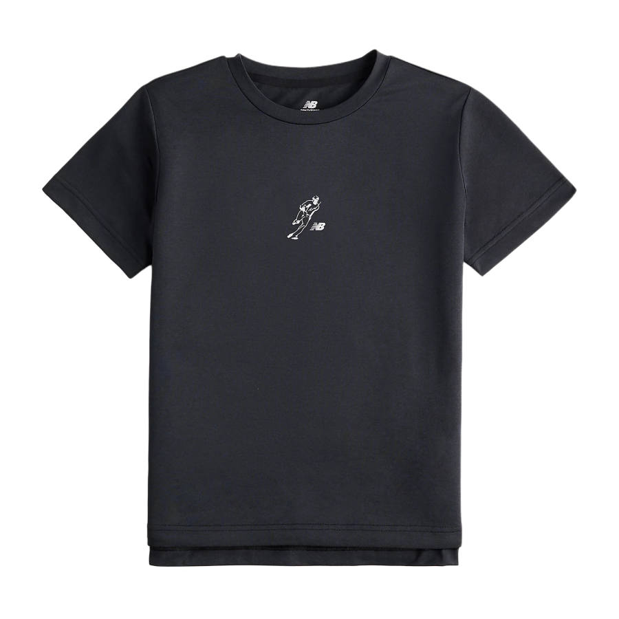 New Balance New Balance Kids' Quick Dry T Shirts Crew Neck Moderate
