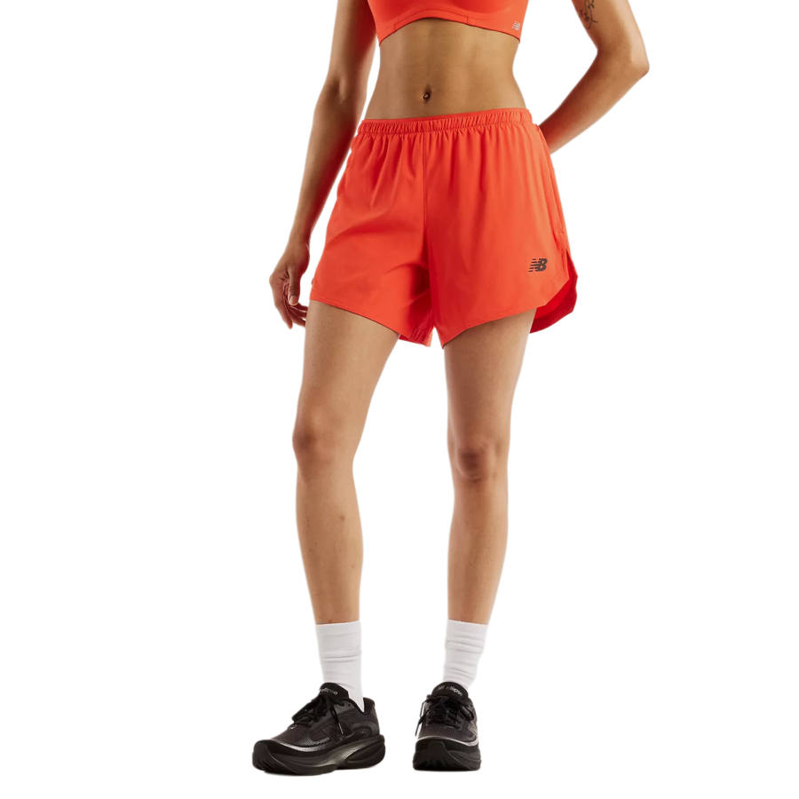 New Balance New Balance RC SHORT 5 Running Shorts Women's New Flame Red Moderate
