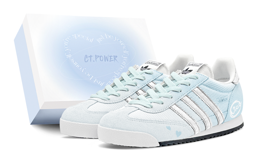 Adidas Originals R71 Casual Shoes Unisex Low Top Blue/Silver/White