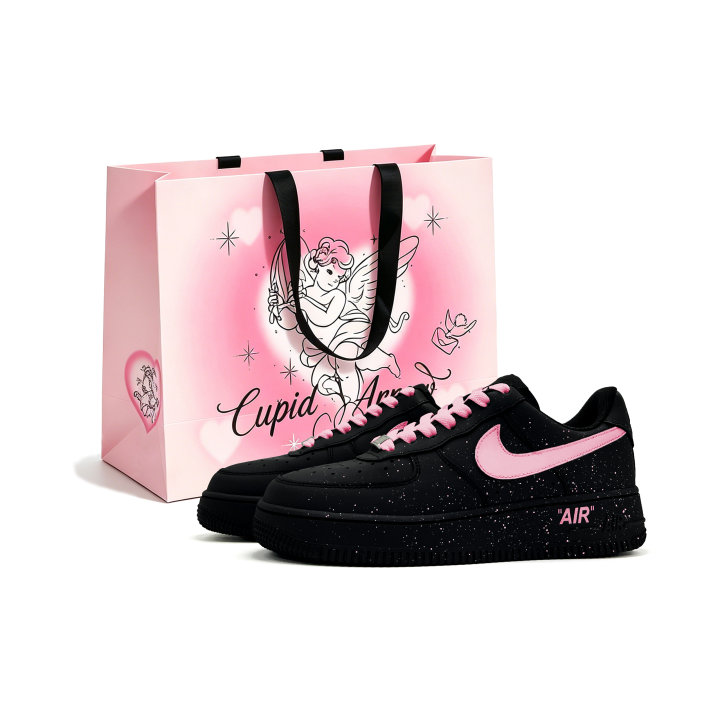 Nike Nike Air Force 1 Skateboard Shoes Unisex Low Top Pink