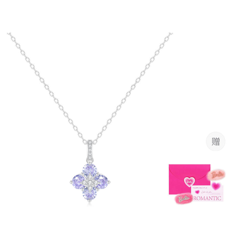 Barbie Crystal Necklaces Women's