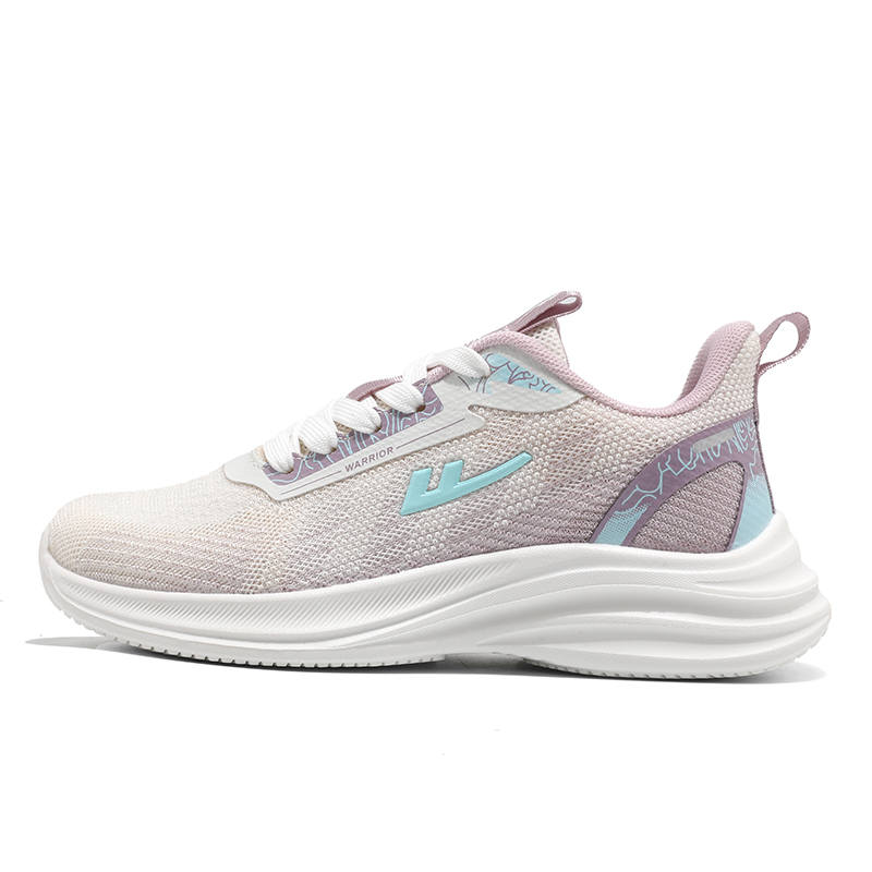 WARRIOR Running Shoes Women's Low Top Pink Purple