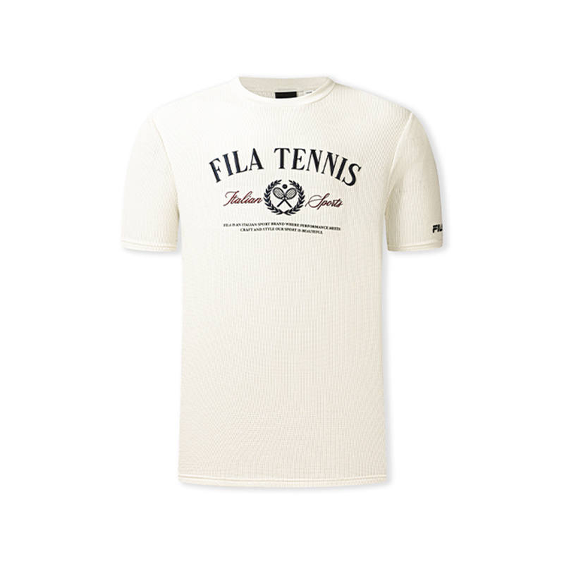 FILA Tennis T Shirts Men's Ice Cream Crew Neck Moderate Other