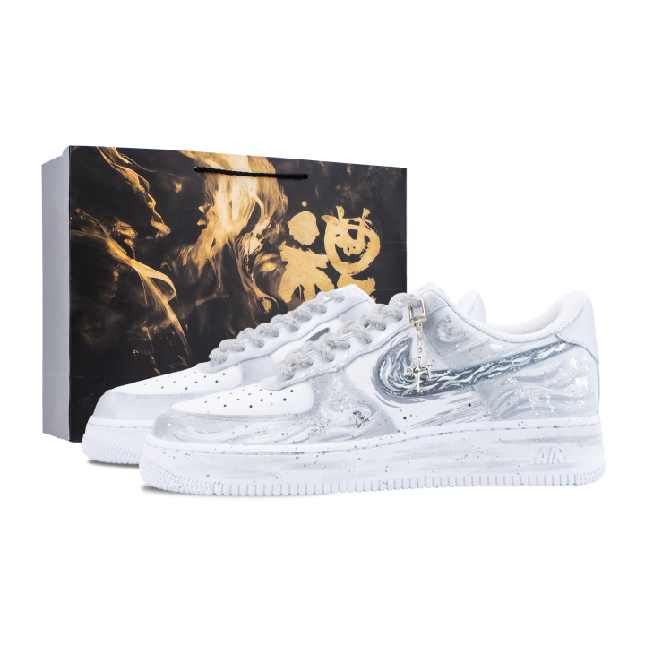 Nike Nike Air Force 1 Skateboard Shoes Unisex Low Top White/Blue