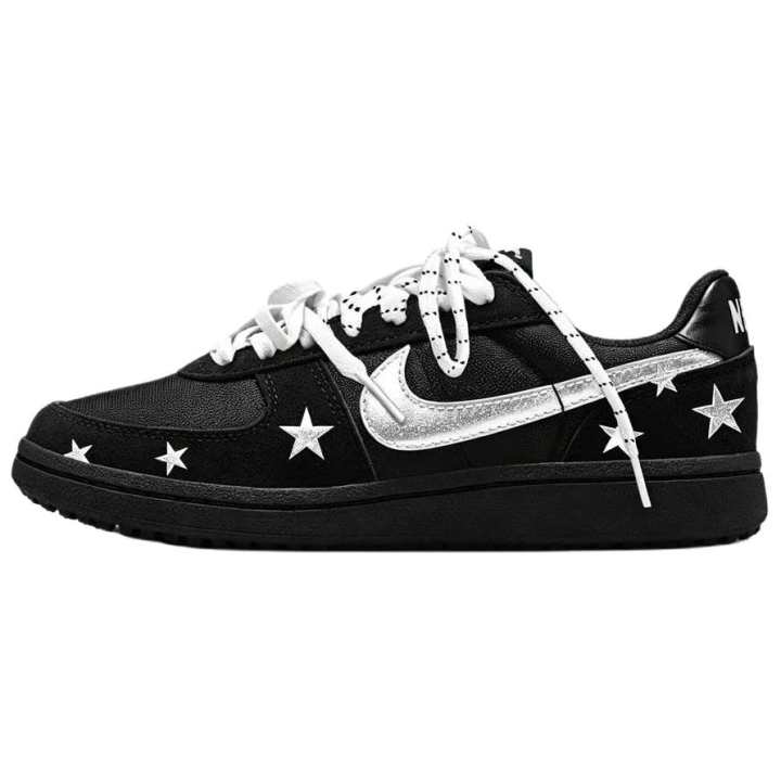 Nike Nike Field General Skateboard Shoes Unisex Low Top Black/Silver