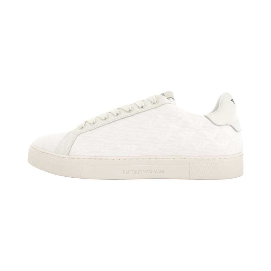 EMPORIO ARMANI Low top Skateboard Shoes Men's White