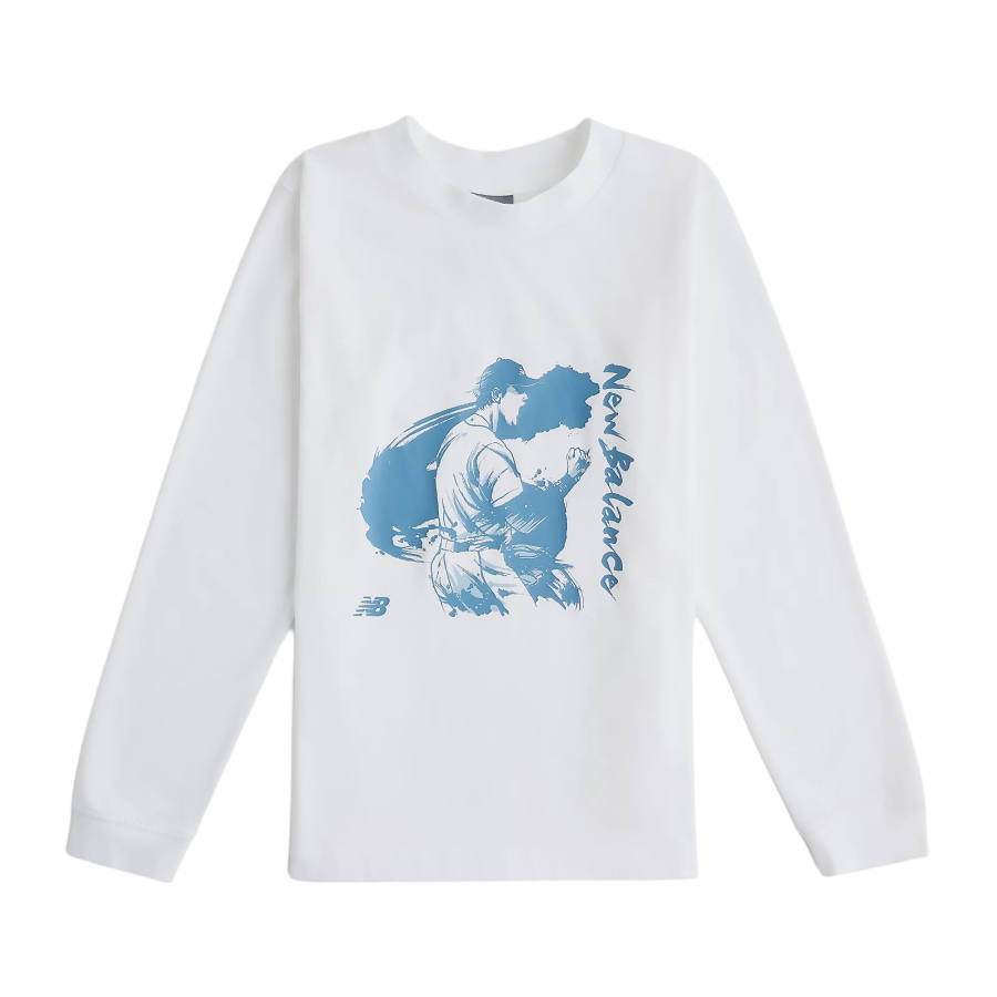 New Balance New Balance Kids' Quick Dry T Shirts Crew Neck Moderate