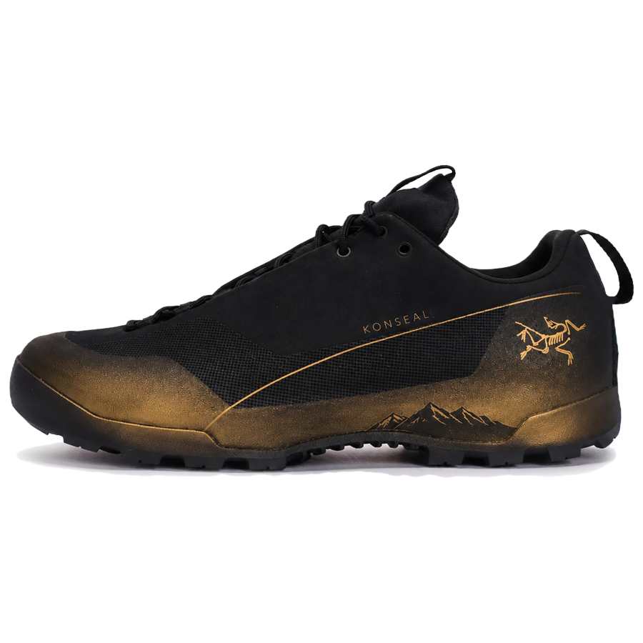 Arcteryx KONSEAL Mountaineering & Hiking Shoes Men's Low Top Purple
