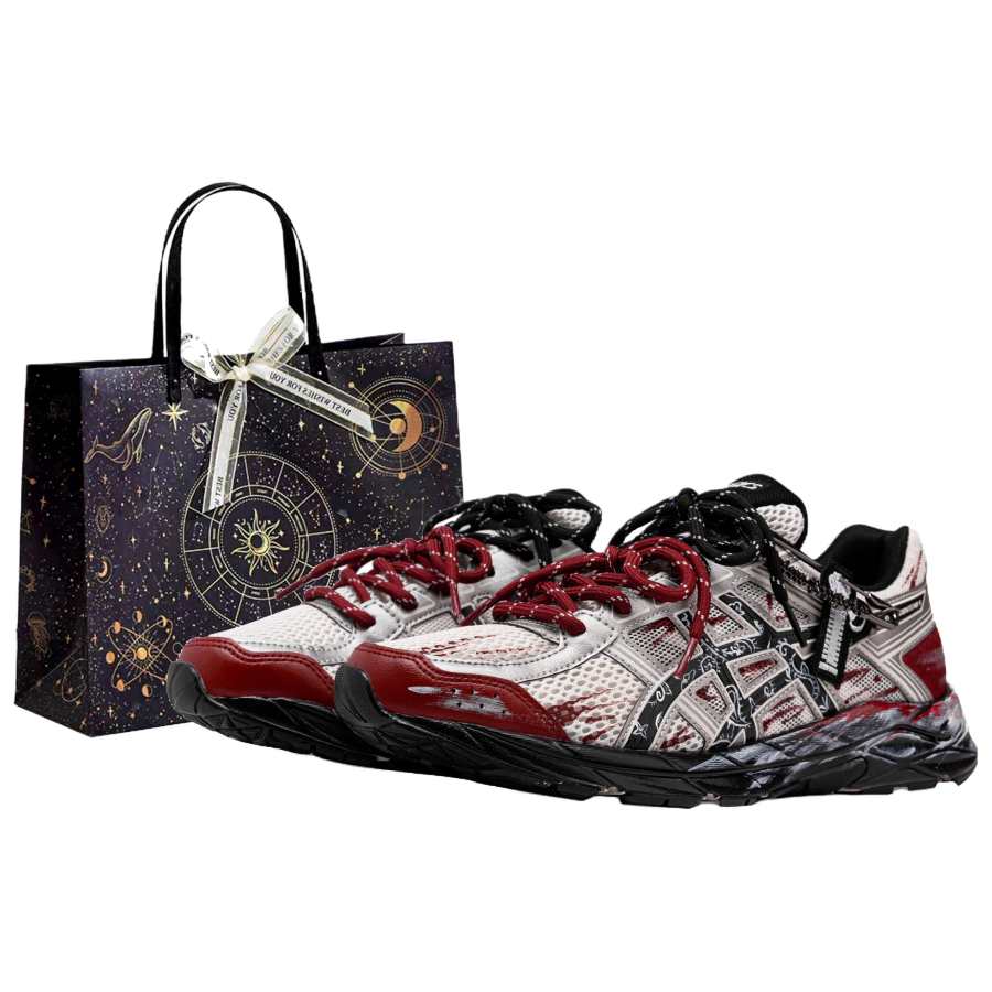ASICS Gel Contend 4 Running Shoes Men's Low Top Red/Black