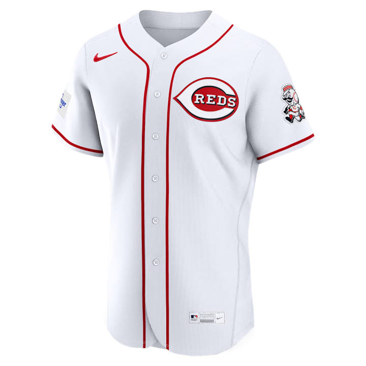 Nike Nike Baseball Jerseys Men's White V Neck Moderate