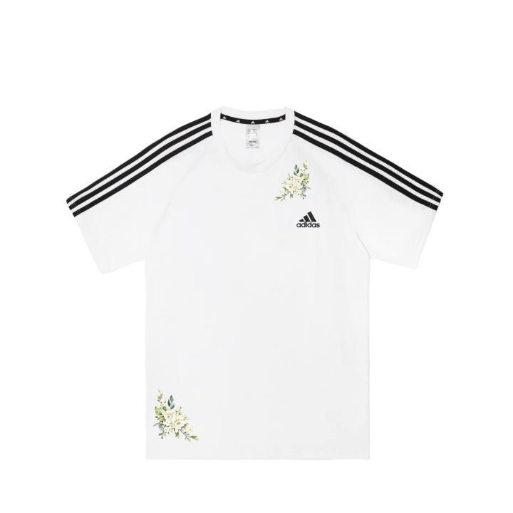 Adidas Adidas T Shirts Men's White Crew Neck Moderate