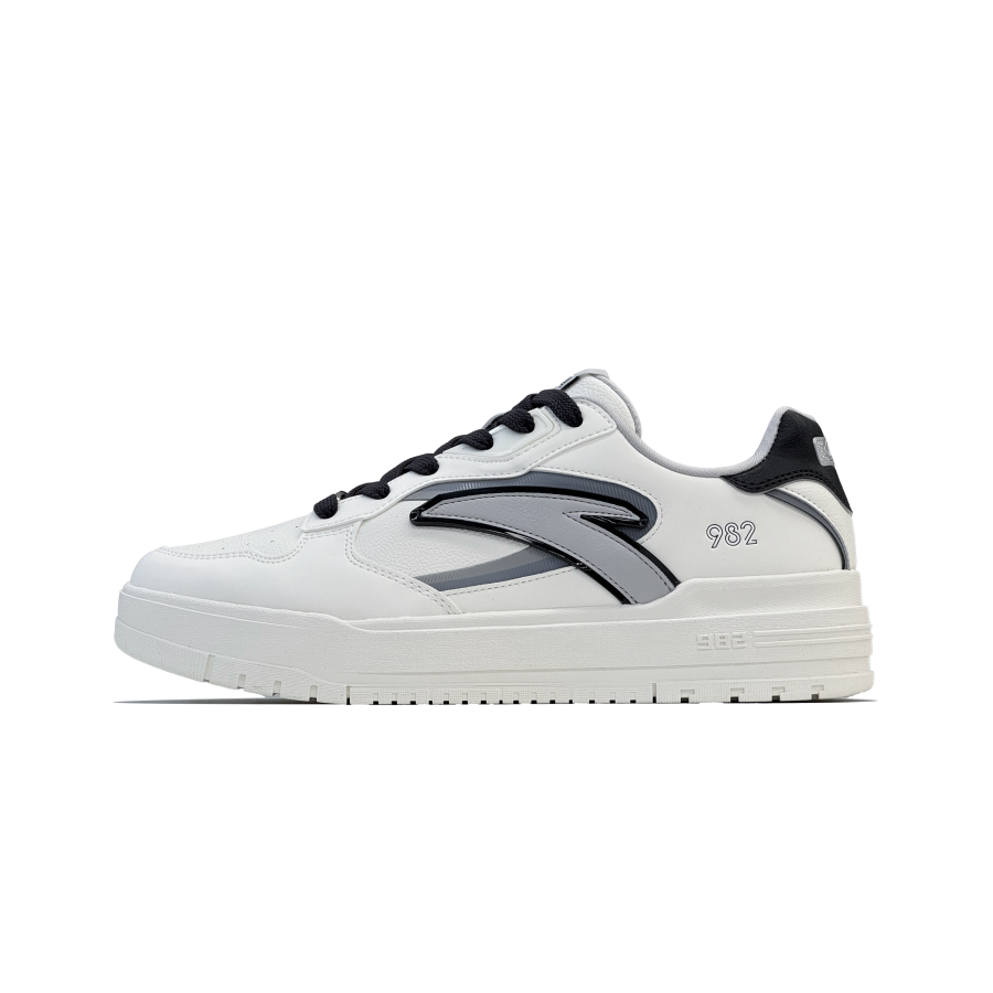 ANTA Life Collection Skateboard Shoes Men's Low Top Smoky Ink Gray