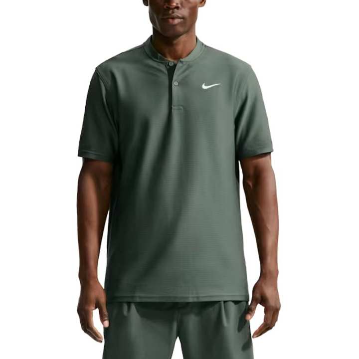 Nike Nike Golf Clothing Men's Green Camouflage/White Stand Collar Moderate