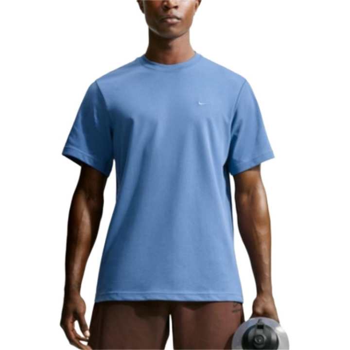 Nike Nike PRIMARY DRI FIT T Shirts Men's Indigo Storm Crew Neck