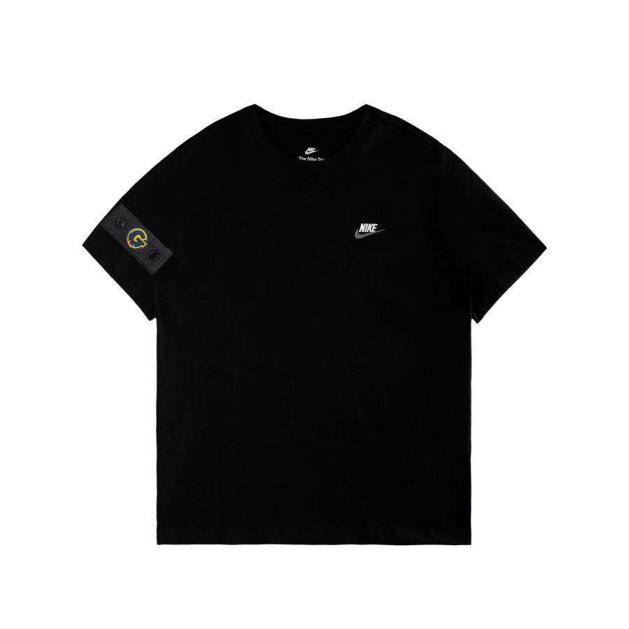 Nike Nike Sportswear Club T Shirts Men's Black/White/Dark Gray Crew Neck Moderate