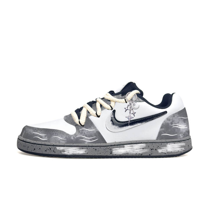 Nike Nike EBERNON Skateboard Shoes Unisex Low Top White