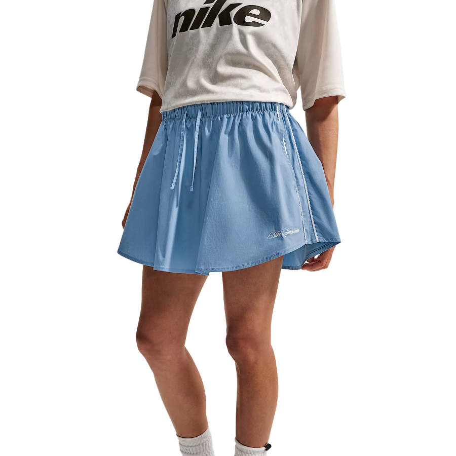 Nike Nike Sportswear Casual Short Skirts Women's Work Blue/Sail/Sail Moderate Short Skirt Other