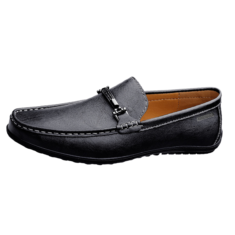 XIMO BULL XIMO BULL Cow Split Leather Gommino Loafers Men's