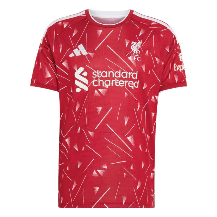 Adidas Adidas Liverpool Soccer Jerseys Men's Chestnut Red Crew Neck Moderate