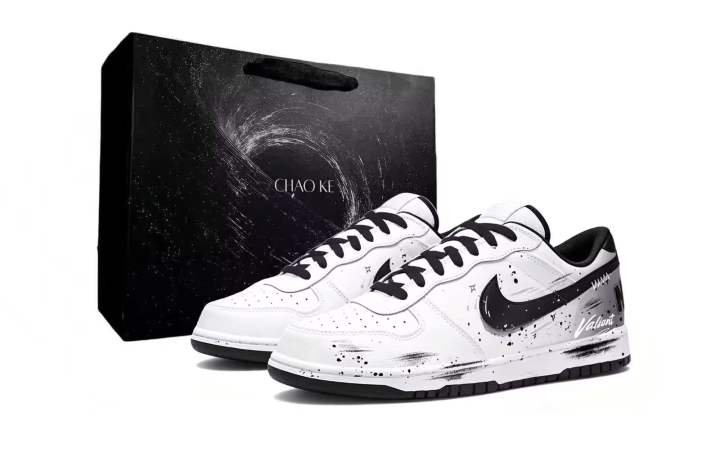 Nike Nike Big Skateboard Shoes Unisex Low Top White