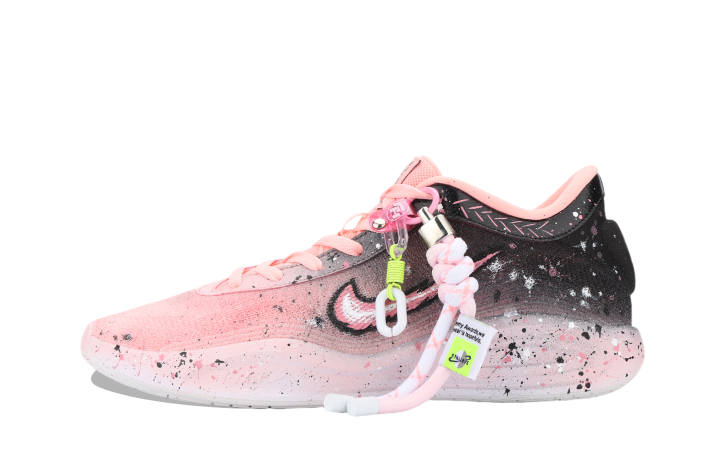 Nike Nike Air Zoom GT Hustle Basketball Shoes Men's Low Top Black/Pink