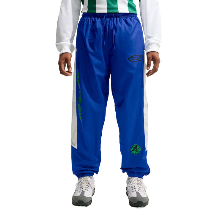 Nike Nike WINDRUNNER Casual Pants Men's Old Royal/Summit White/Court Green Moderate Cuffed Pants