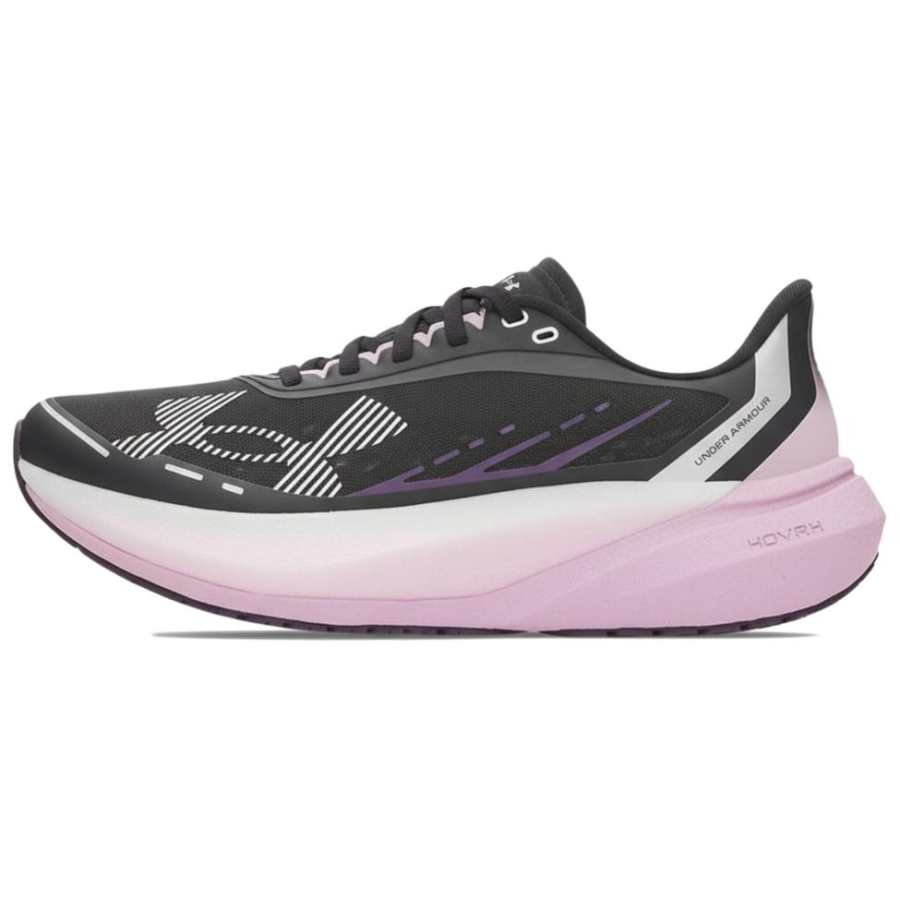 Under Armour Velociti Distance Running Shoes Women's Low Top Black/Light Purple