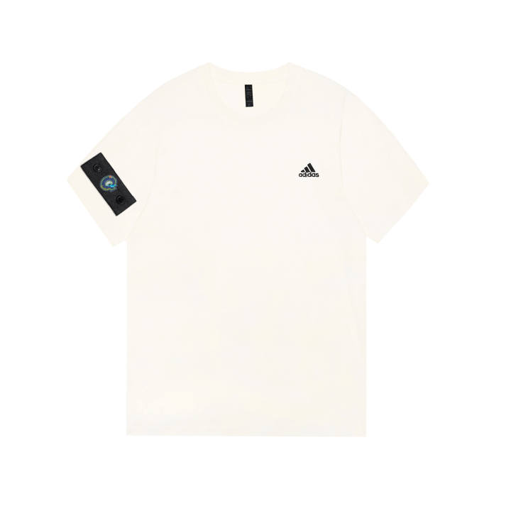Adidas Adidas MUST HAVES T Shirts Unisex Ecru Crew Neck Moderate