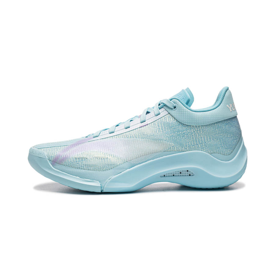 Li-Ning Li Ning Yushuai 20 Basketball Shoes Men's Low Top Ice Refreshing Blue