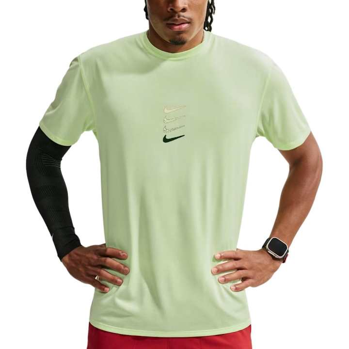Nike Nike Running T Shirts Men's Shallow Volt Crew Neck
