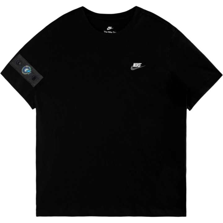 Nike Nike T Shirts Men's Black/White/Dark Gray Crew Neck Moderate