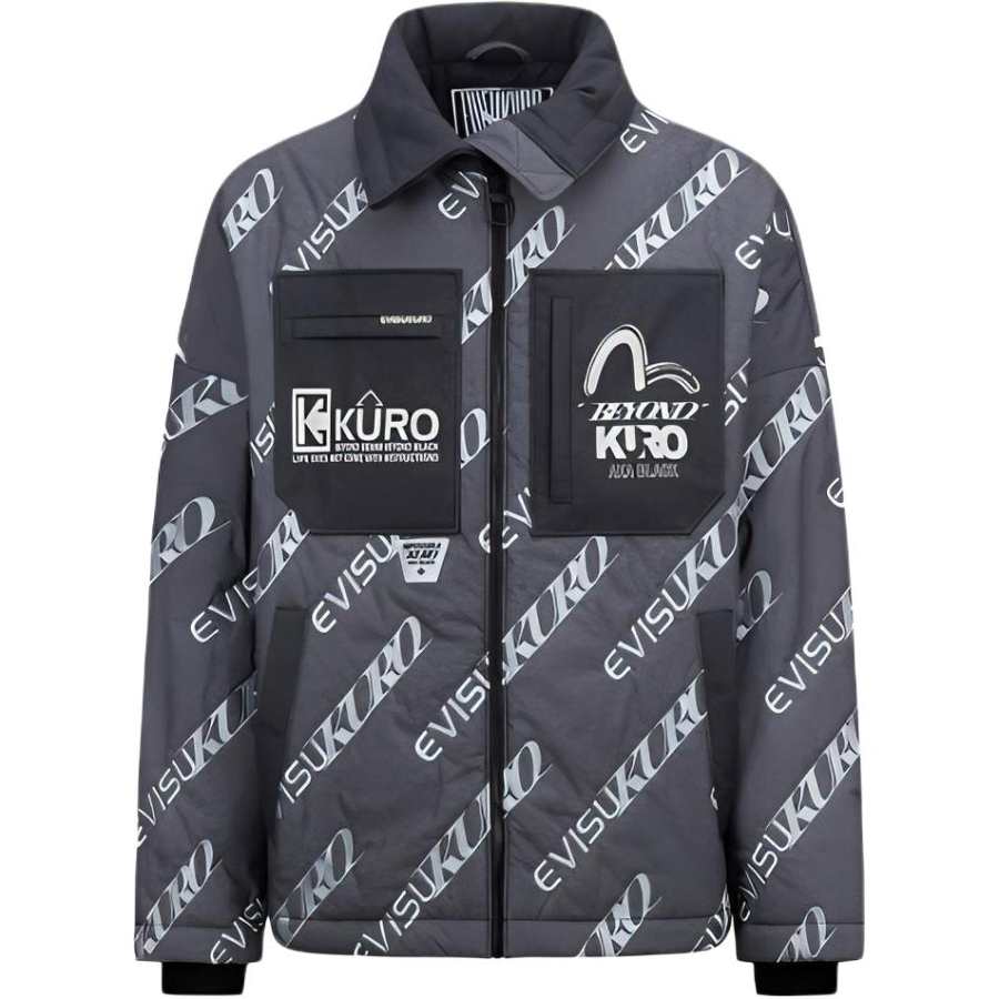 EVISU EVISU Puffer Jacket Men's Multicolor