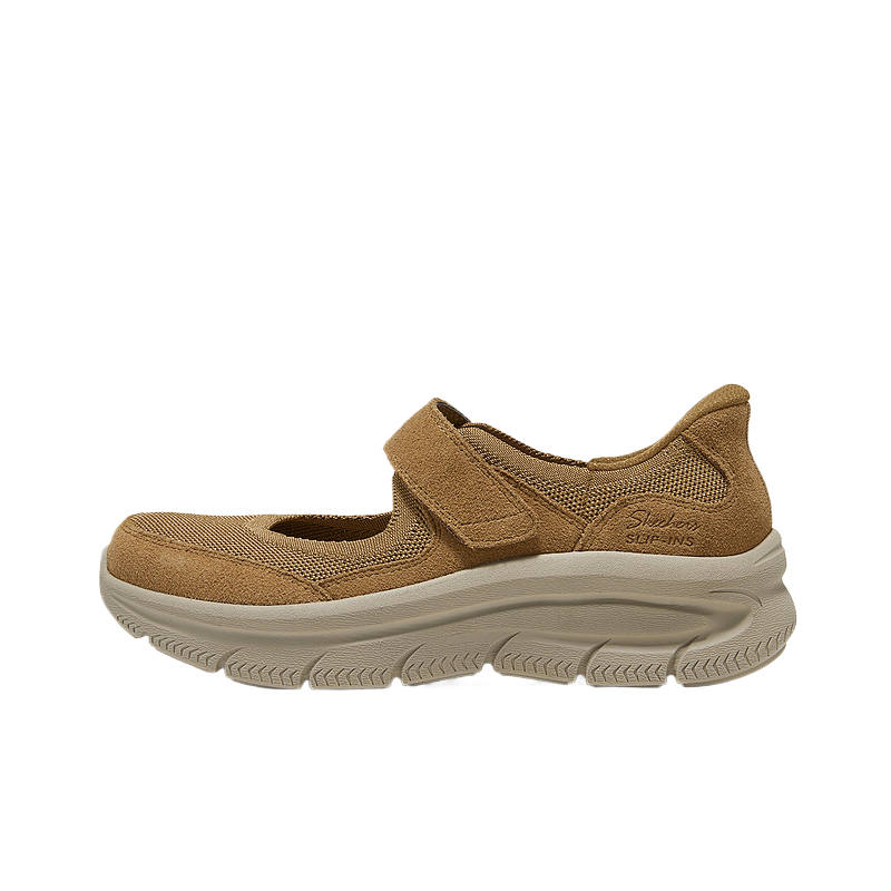 Skechers Modern Comfort Mary Jane Shoes Women's Low Top Chestnut