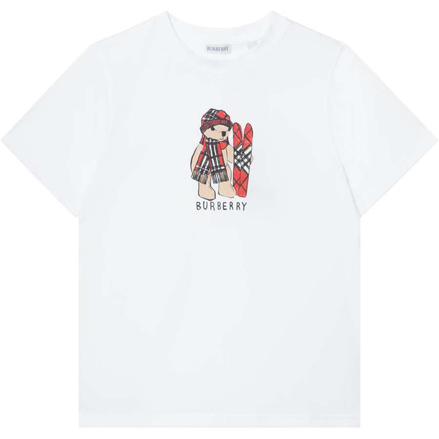 Burberry Kids T Shirts Crew Neck Moderate