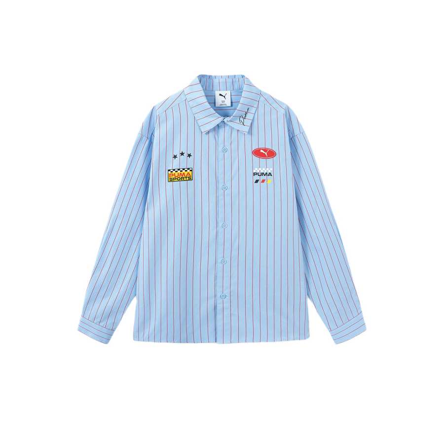 PUMA Kids Casual Shirts Lapel Moderate