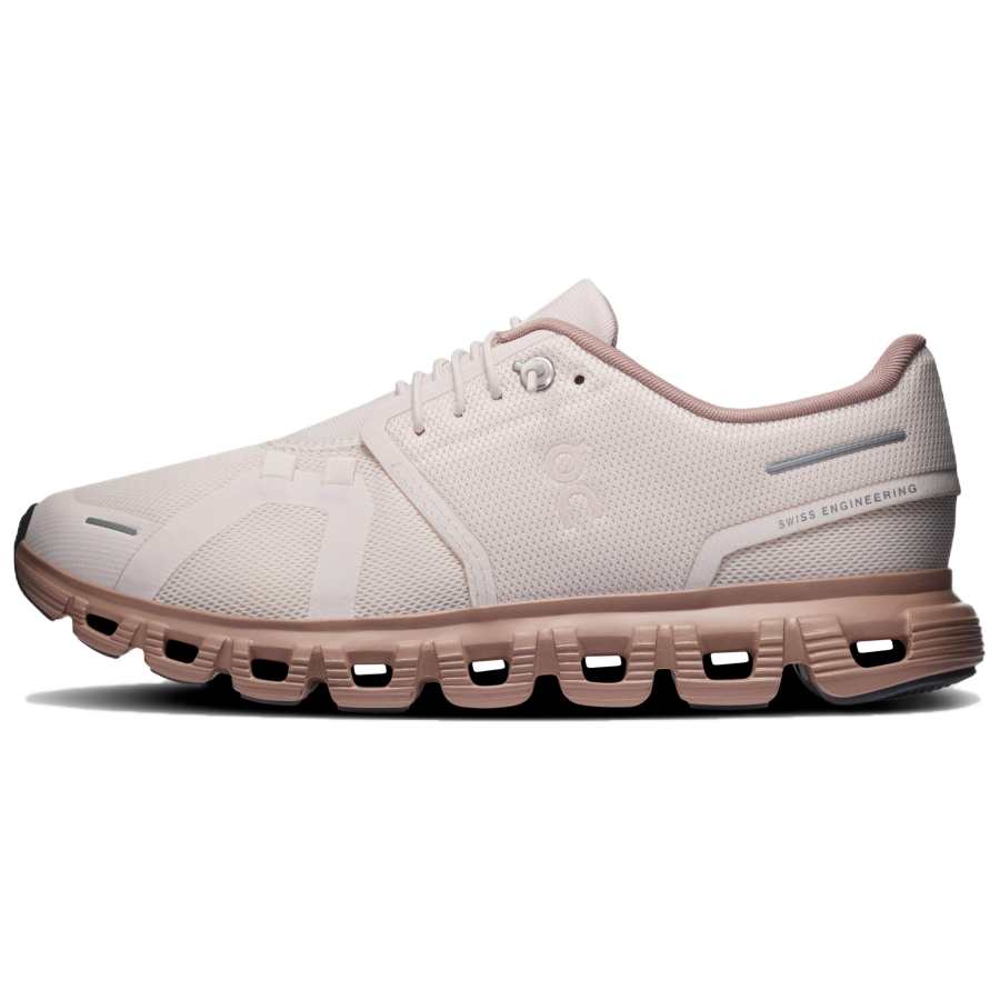 On On Cloud 6 Running Shoes Women's Light Pink