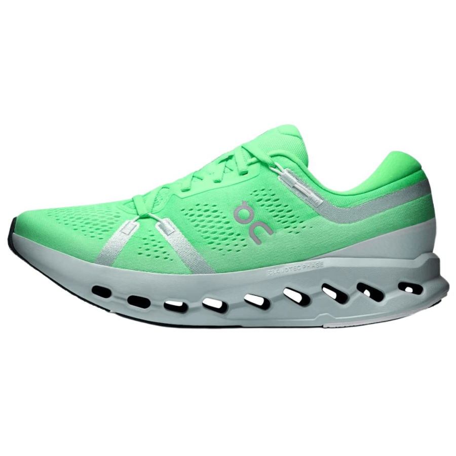 On On Cloudsurfer 2 Running Shoes Men's Green Silver
