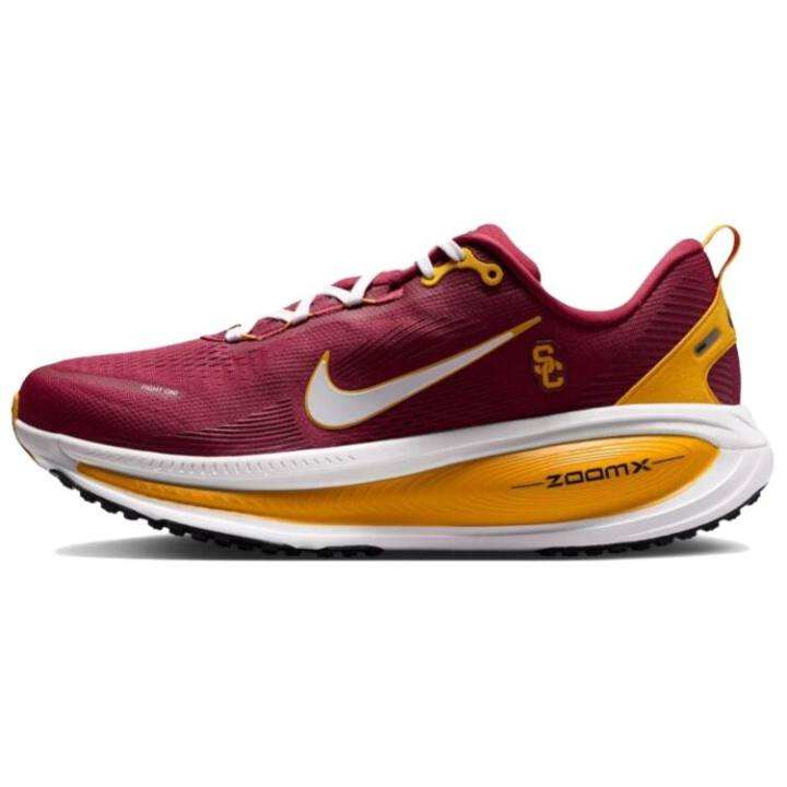 Nike NCAA X Nike Vomero 18 Running Shoes Unisex Team Dark Red/University Gold White