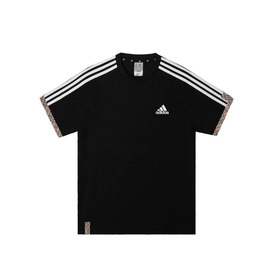 Adidas Adidas Football T Shirts Men's Black Crew Neck Moderate